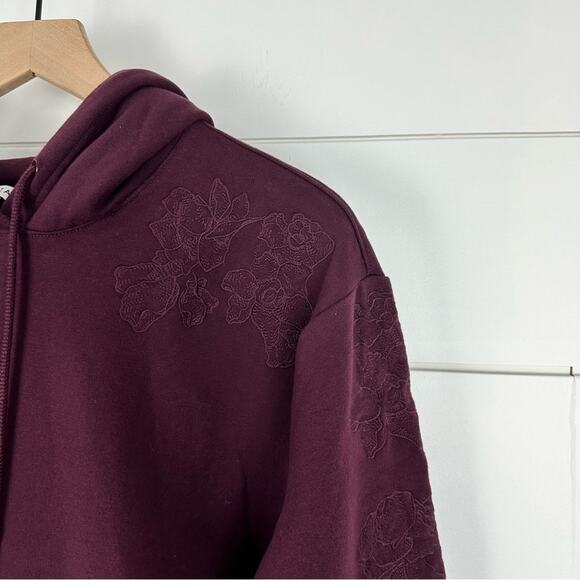 Athleta Retroplush Embroidered Hoodie Sweatshirt - Picture 5 of 9